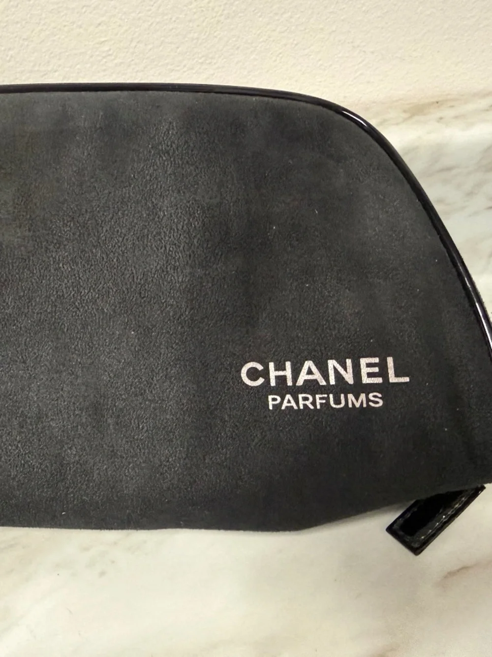 Chanel perfume cosmetic bag
